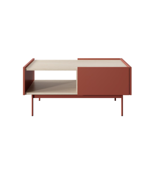 Ensemble meuble TV Couleur Céramique Rouge